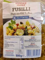 Fussili Glutenfrei