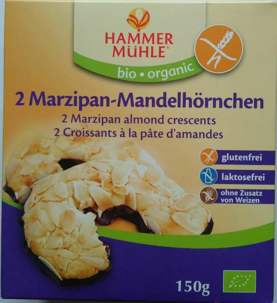 Marzipan-Mandelhörnchen