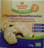 Marzipan-Mandelhörnchen
