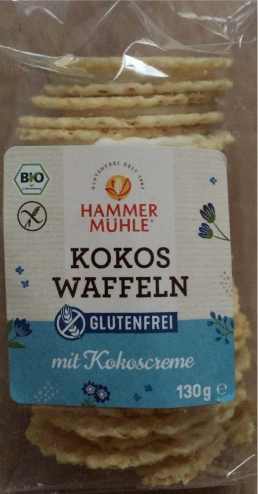 Kokos Waffeln