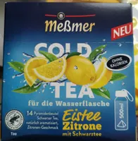 Cold Tea - Eistee Zitrone mit Schwarztee