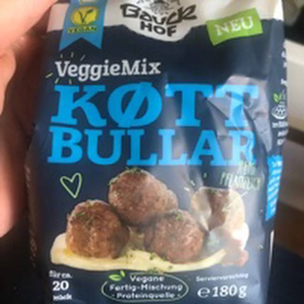 VeggieMox Køttbullar
