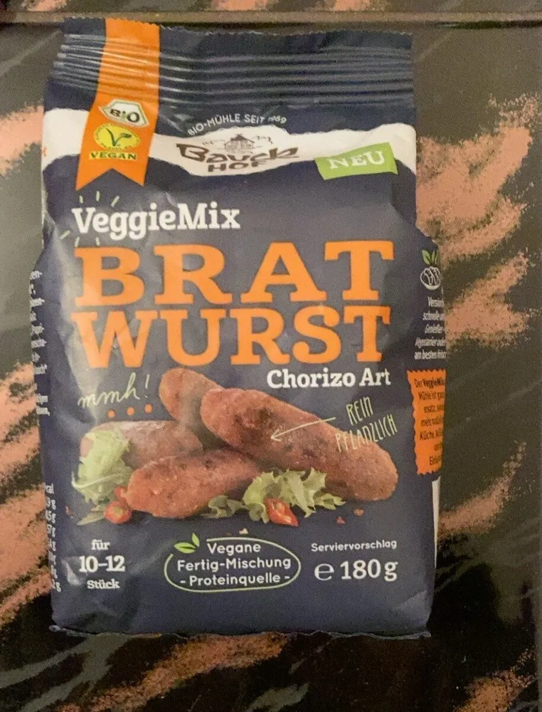 VeggieMix Bratwurst Chorizo Art