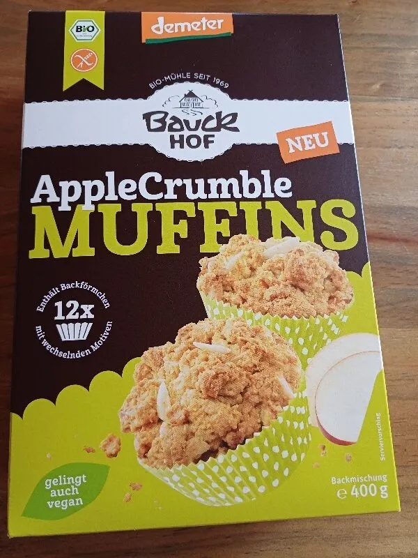 Apple Crumble Muffins