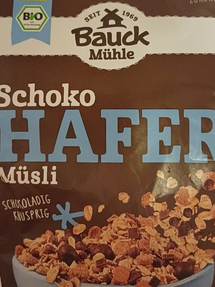 Schoko Hafer Müsli