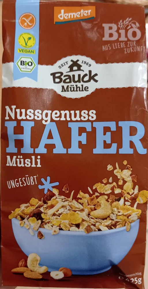 Nussgenuss Hafer Müsli
