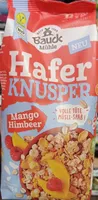 Hafer Knusper Mango Himbeere
