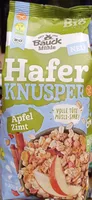 Hafer Knusper Apfel Zimt