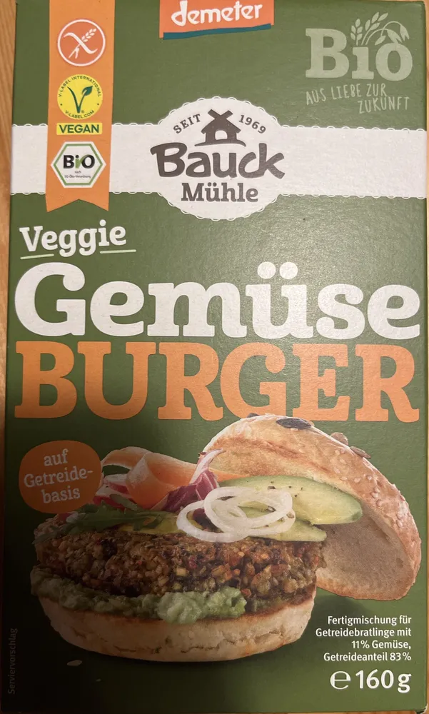 Gemüse Burger