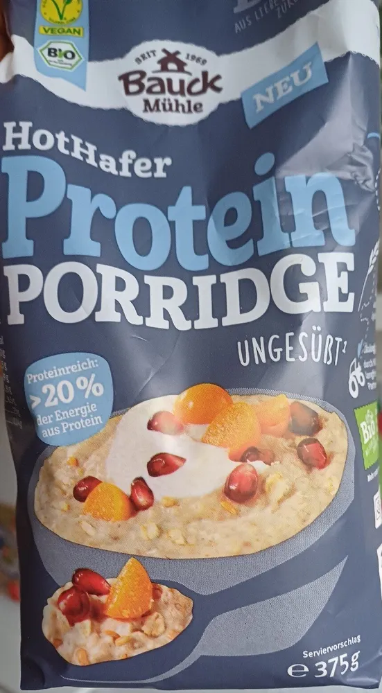 Hot Hafer Protein Porridge