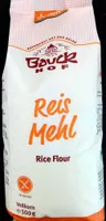Reismehl Vollkorn