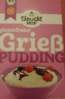 glutenfreier Grießpudding