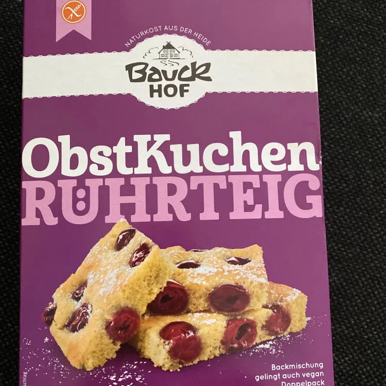 Obstkuchen Rührteig