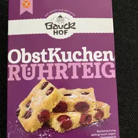 Obstkuchen Rührteig