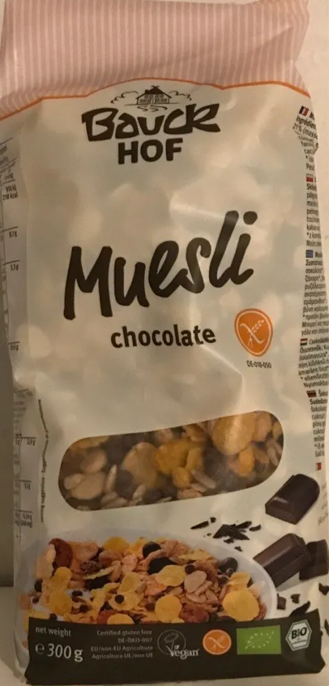 Muesli chocolat