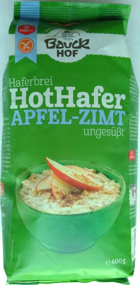 HotHafer Apfel-Zimt Porridge