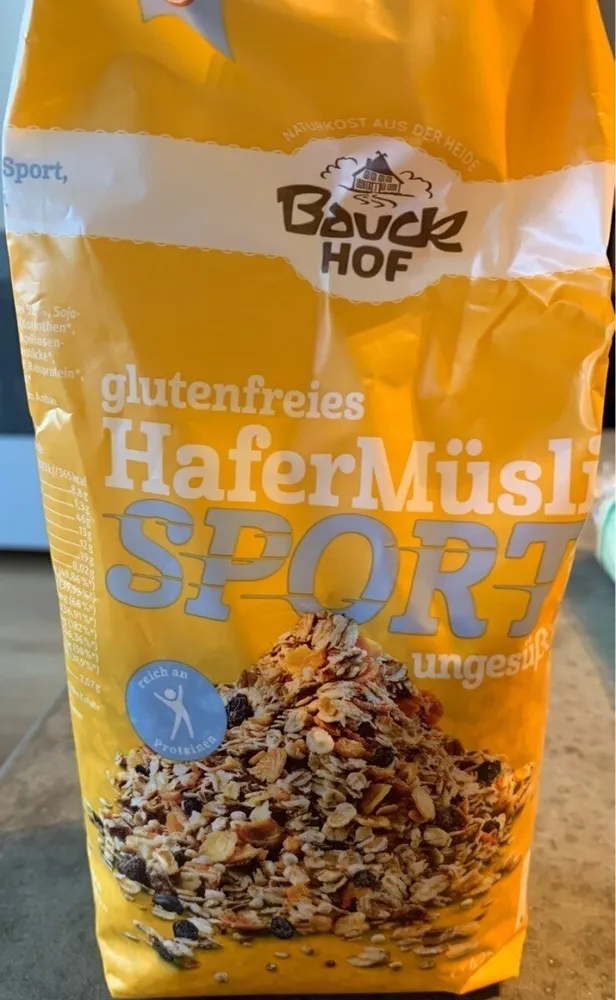 Bio Hafermüsli Protein, glutenfrei