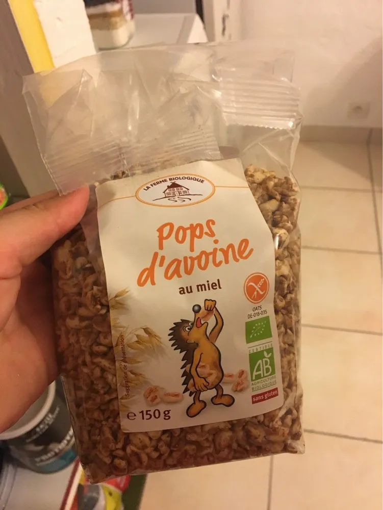 Pops d avoine au miel