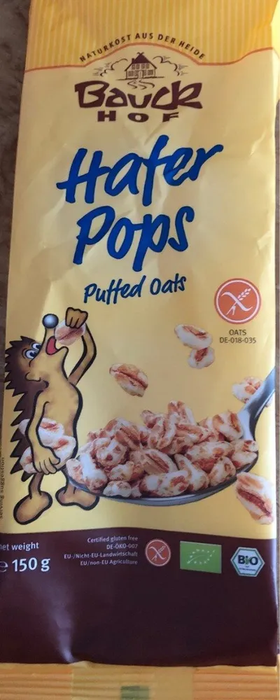 Hafer Pops / Puffes Oats