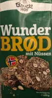 Wunder Brød mit Nüssen, glutenfrei