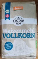 Weizenmehl Vollkorn