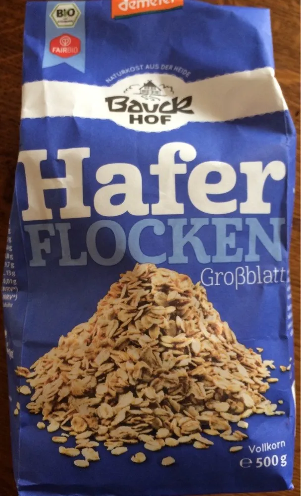 Haferflocken Großblatt Vollkorn