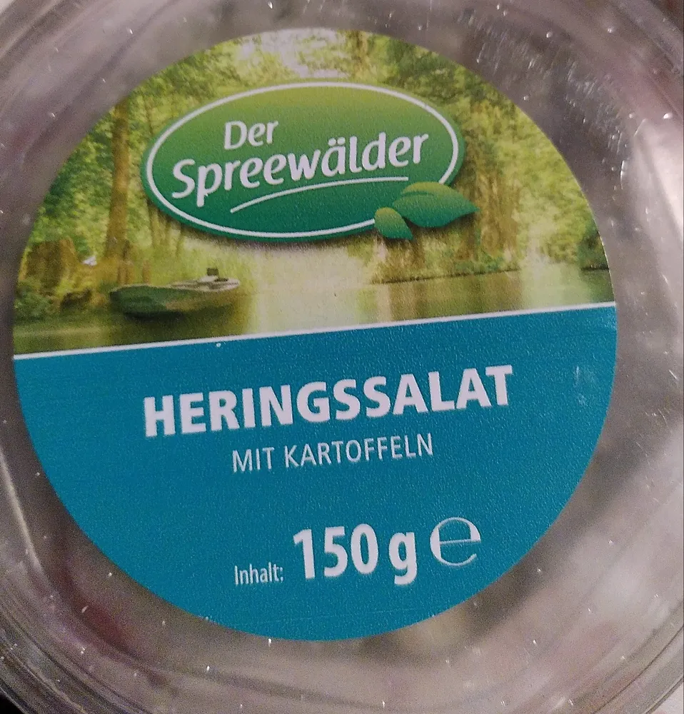 Heringssalat mit Kartoffeln