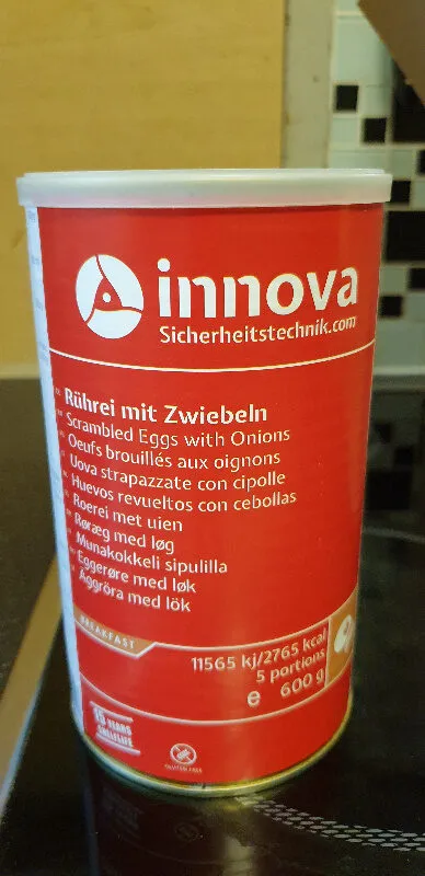 Rührei mit Zwiebel