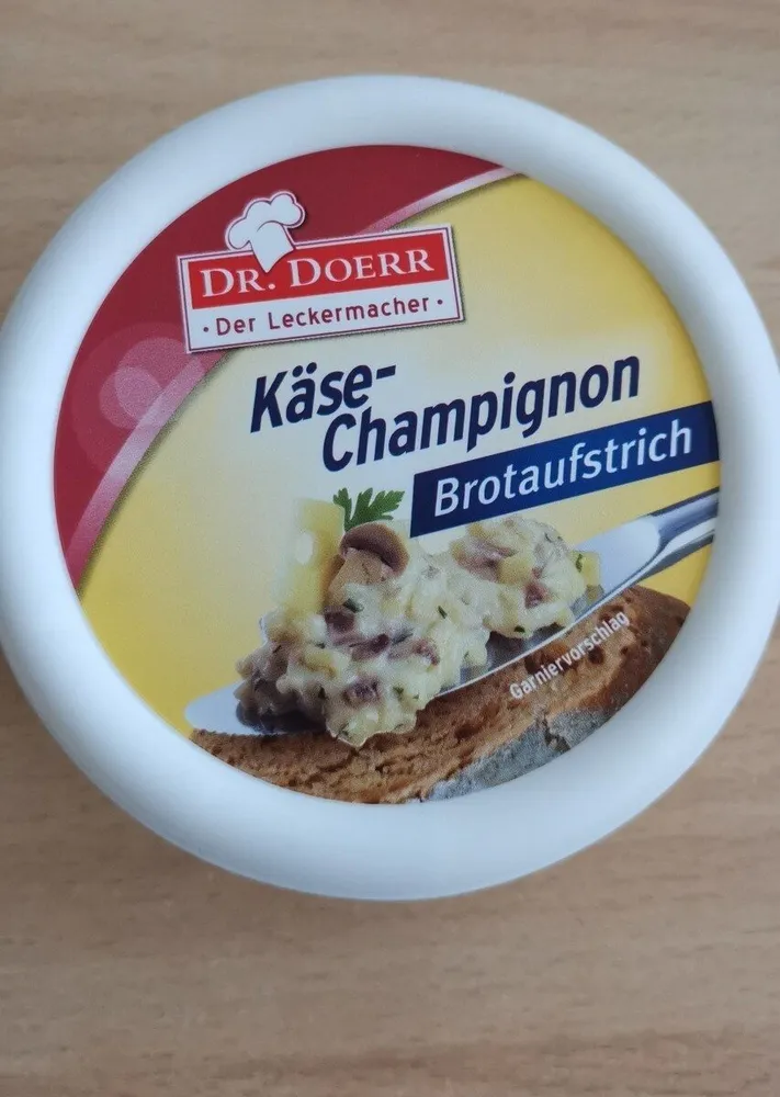Käse-Champignon Brotaufstrich