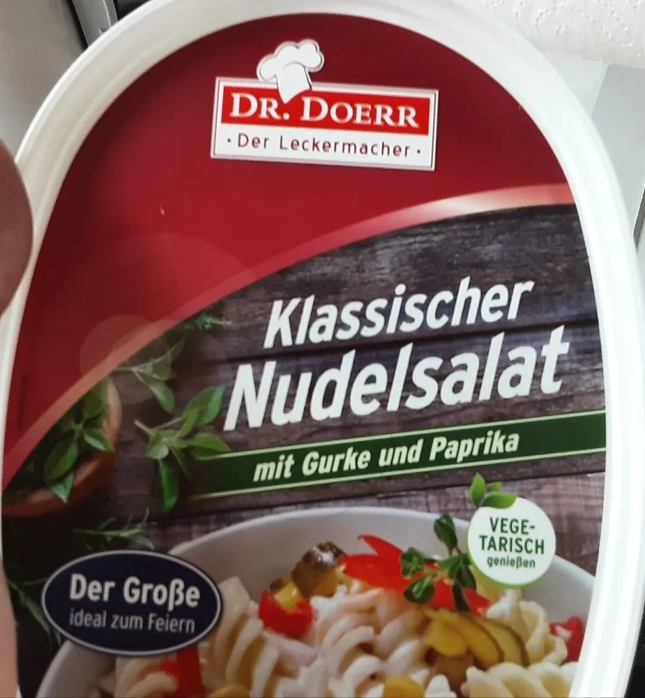 Klassischer Nudelsalat