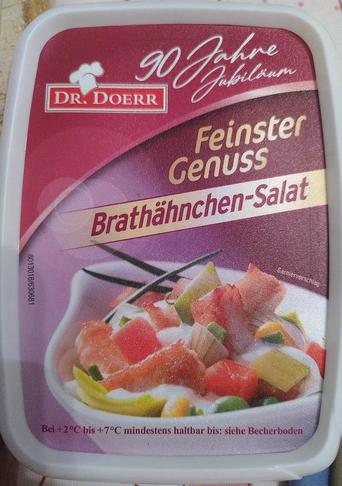Brathähnchensalat