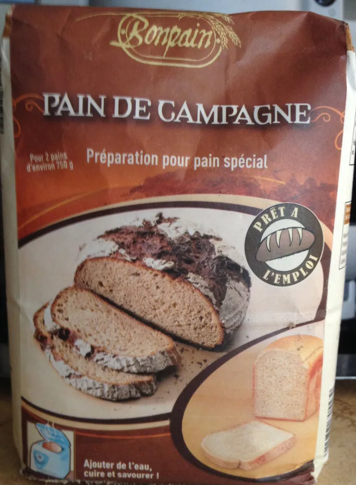 Pain de campagne - Préparation pour pain spécial