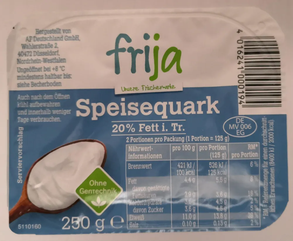 Speisequark