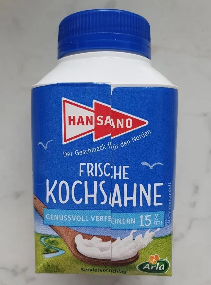 Frische Kochsahne 15%