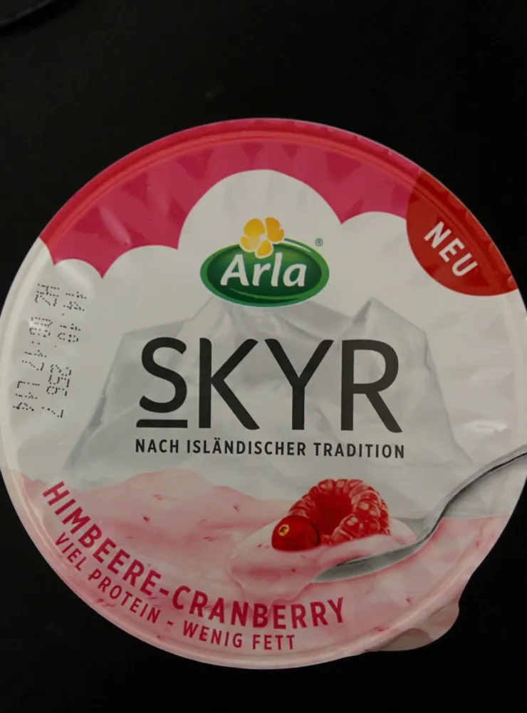 Skyr Himbeere-Cranberry