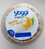 Appelsin yoghurt med müsli
