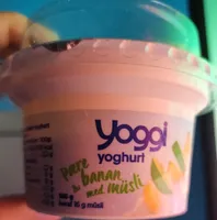 Pære Banan Yoghurt Med Musli