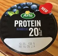 Protein, Blaubeere
