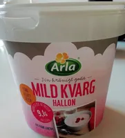 Mild kvarg hallon