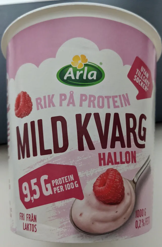 Mild Kvarg Hallon