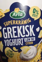 GREKISK YOGHURT CITRON