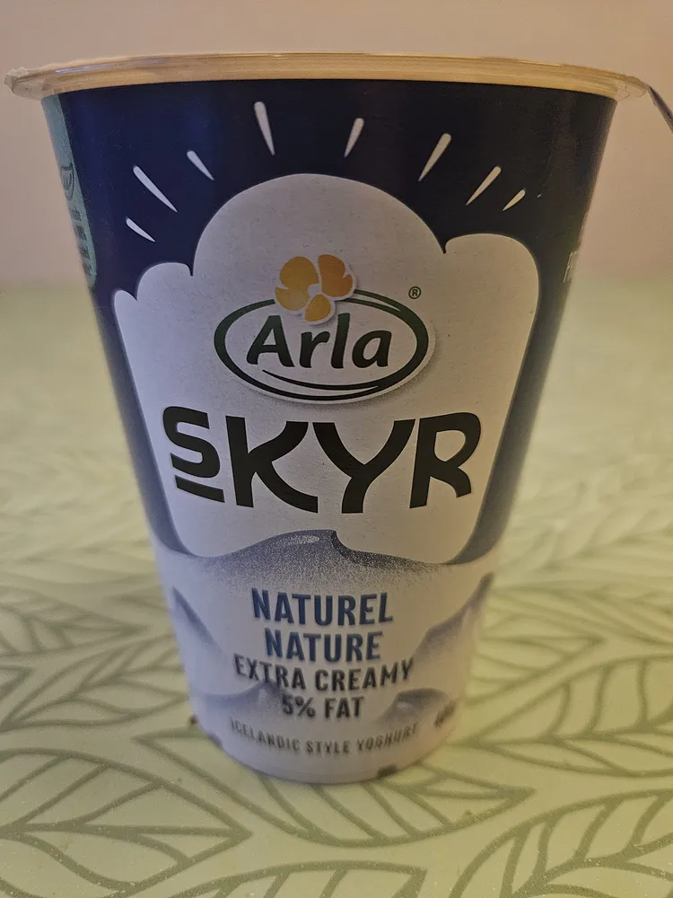 Skyr Naturel Extra Creamy 5% Fat