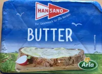 EDEKA BUTTER Hansano Butter 250g 2.29€ 1kg 9.16€