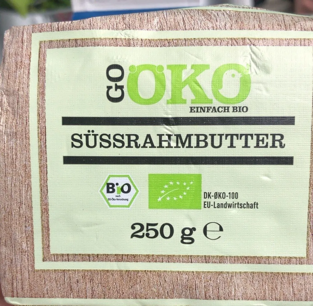 Süssrahmbutter
