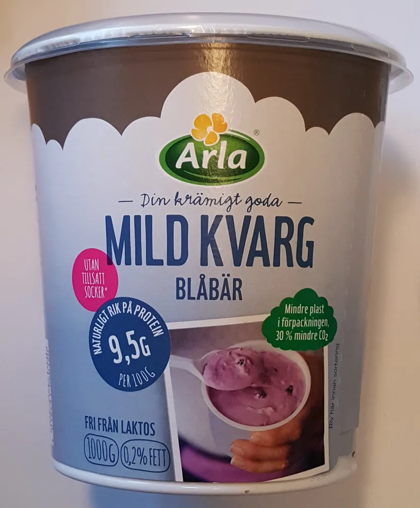 Mild Kvarg - Blåbär