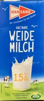 Haltbare Weidemilch 1,5%