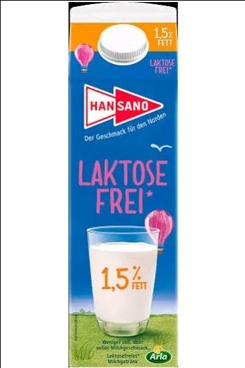 Laktose Frei, 1,5 %