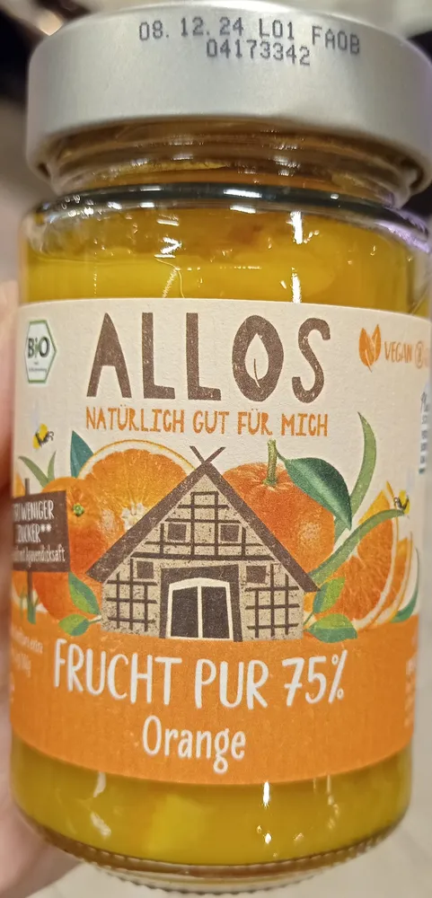 Frucht Pur 75% Orange