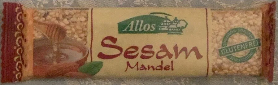 Barre Croquante Au Sésame & Aux Amandes Bio - 30G - Allos