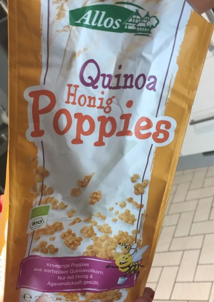 Quinoa honig poppies